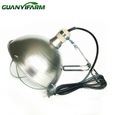 Varmelampeklemme lampeskærm